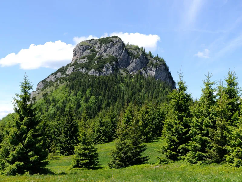 Malý Rozsutec: Aufstieg durch die Jánošíkove diery