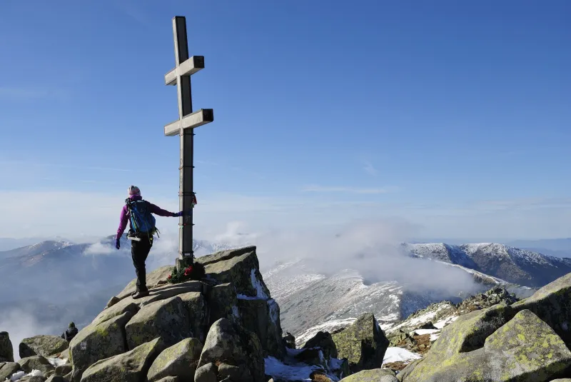 Über den Hinterweg auf den Ďumbier