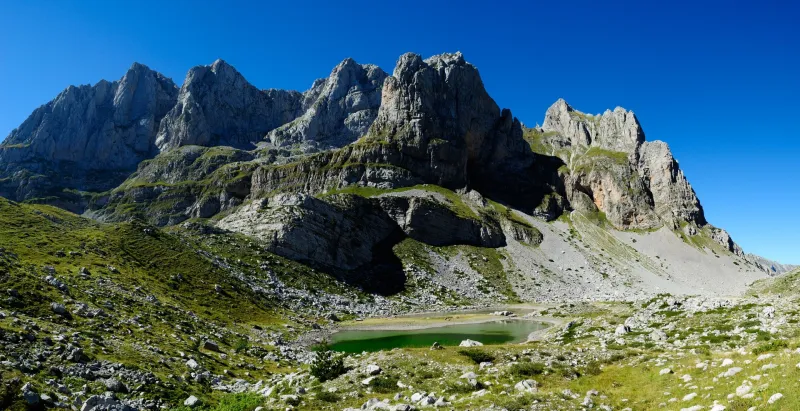 Wanderung zu den Seen Buni i Jezerce