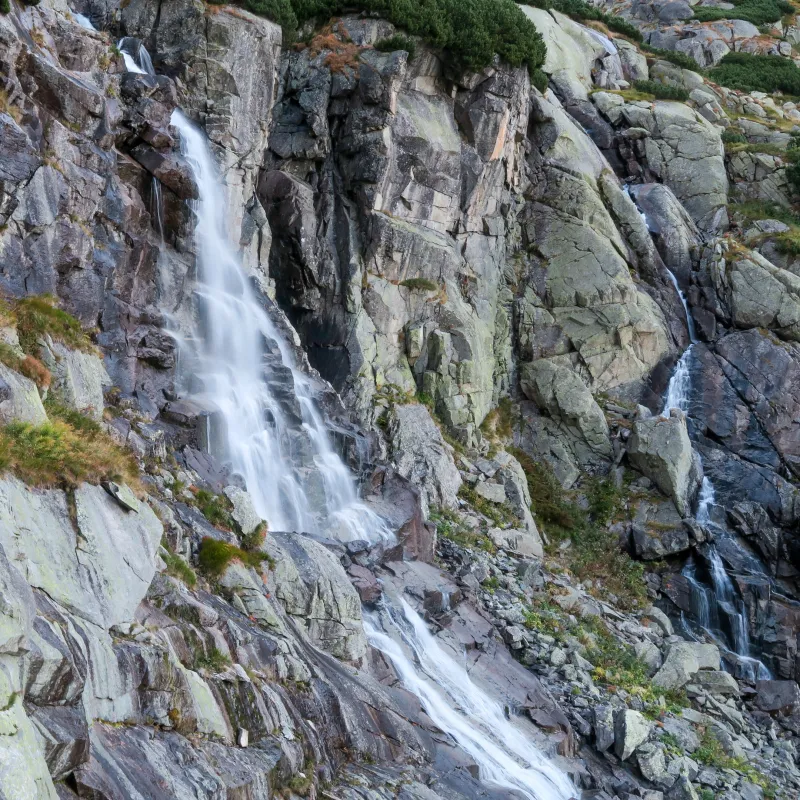 Skok-Wasserfall: leichte Tour von Štrbské Pleso