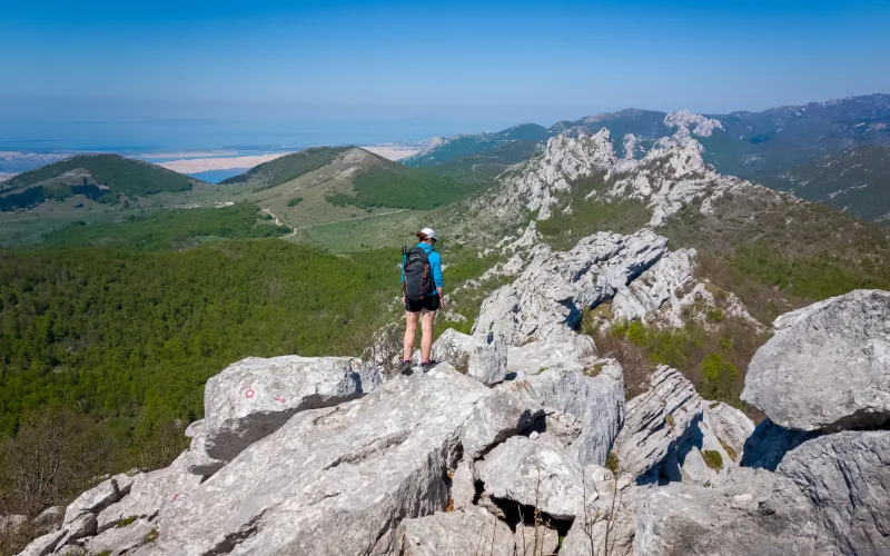 Ascent of Ljubičko brdo and Medvjedi kuk