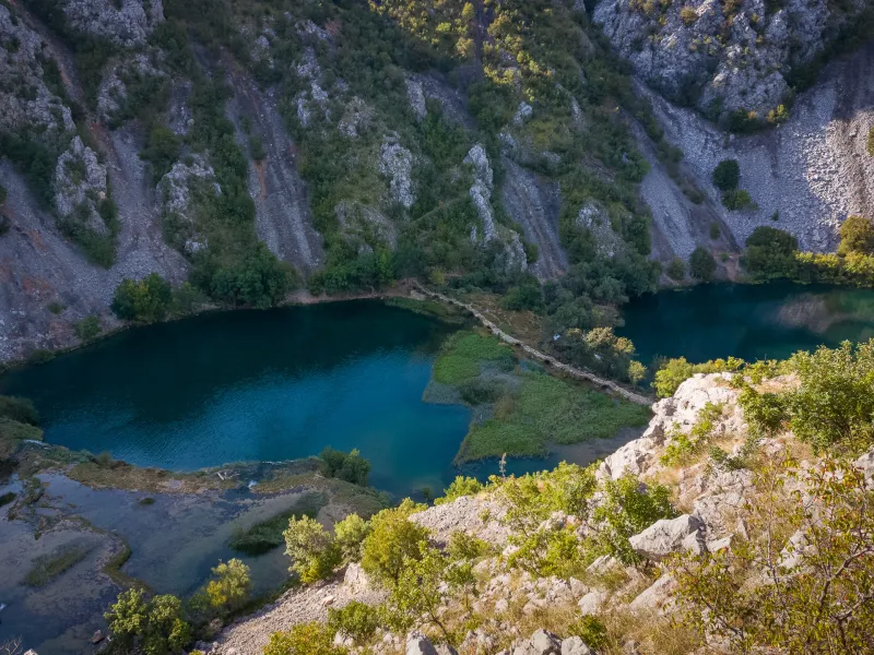 Kudin Most and Panin Buk – short loop through the Krupa River canyon