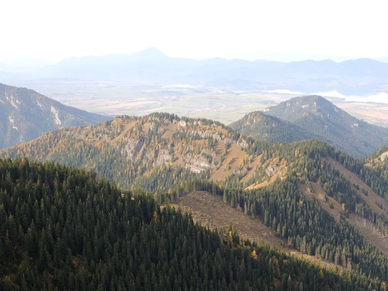 Krakova hoľa - výhľady bez ľudí