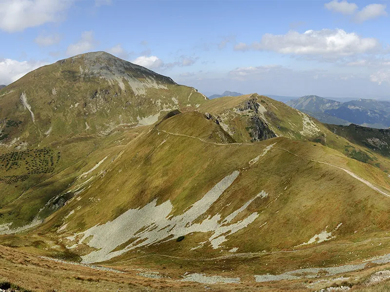 Bystrá - výstup na najvyšší vrchol Západných Tatier